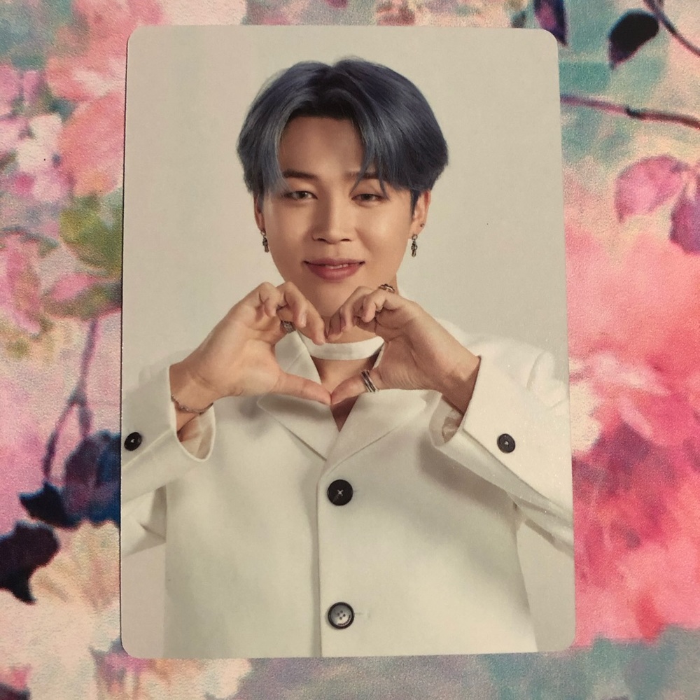 OFFICIAL BTS MAP OF THE SOUL TOUR JIMIN PHOTOCARD